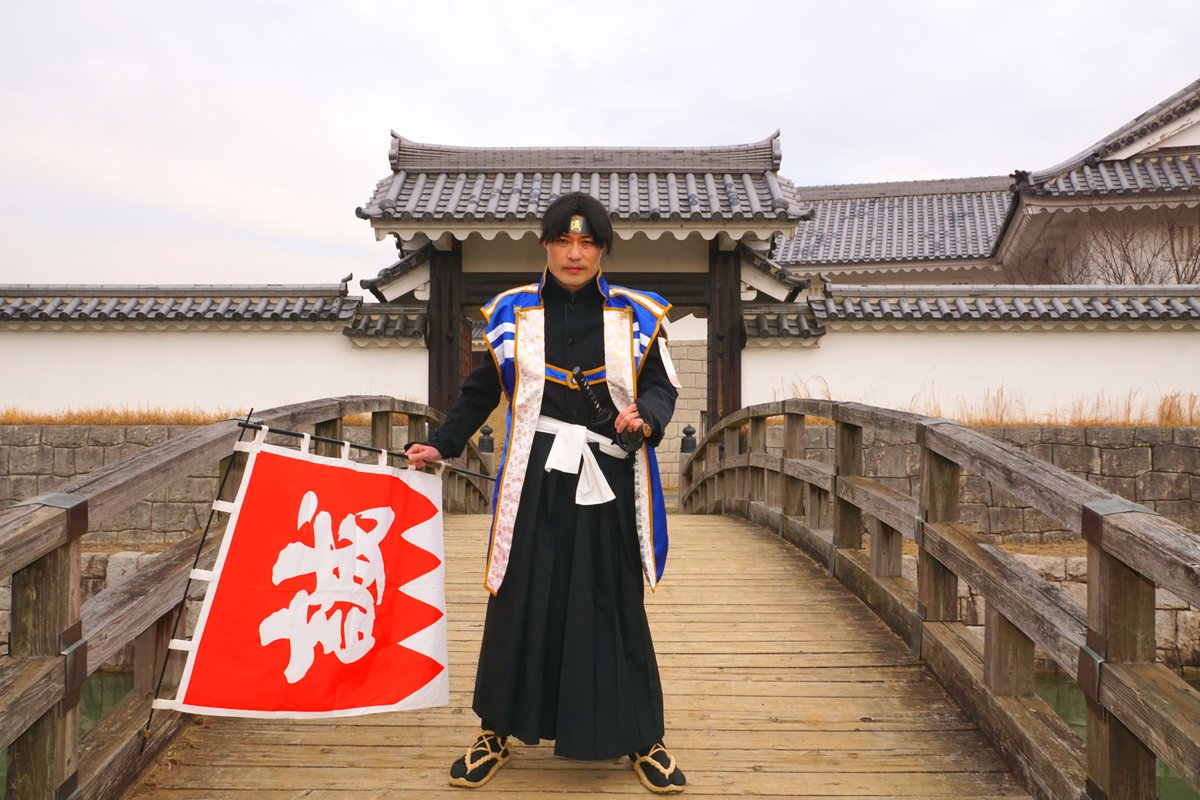 t_murayoshi's tweet photo. 改めまして昨日に引き続き、本日も #ワープステーション江戸 で開催のイベントに参加をさせて頂きました。
本日は昨日と類似装束ですが、大好きな箱館新選組(オリジナル)の相馬主計での参加です。
撮影：杞琉様(ご同行ありがとうございました😊)
#茨城県 
#つくばみらい市 
#reiyers https://t.co/drdKNLvOCF