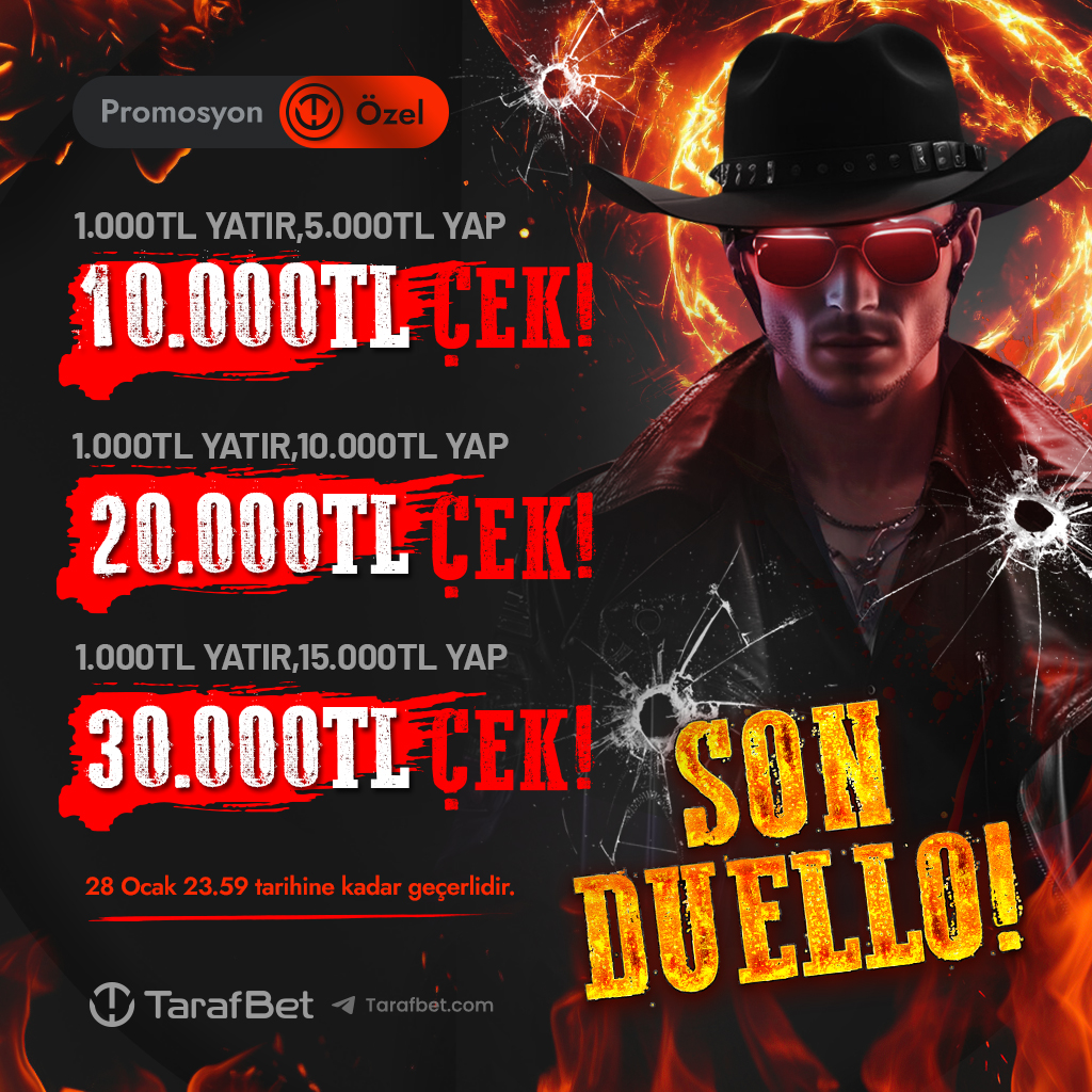 ⚠️SON DÜELLO GÜNÜNDE SON ŞANSINI KAÇIRMA ! 

🎉1000TL YATIRIMINI BELİRTİLEN MİKTARA TAMAMLA !

✅5.000TL YAP 10.000TL KAZAN !

✅10.000TL YAP 20.000TL KAZAN !

✅15.000TL YAP 30.000TL KAZAN !

💎TÜM YATIRIM YÖNTEMLERİ VE TÜM OYUN ALANLARINDA GEÇERLİ  !

cutt.ly/b9MGh0S