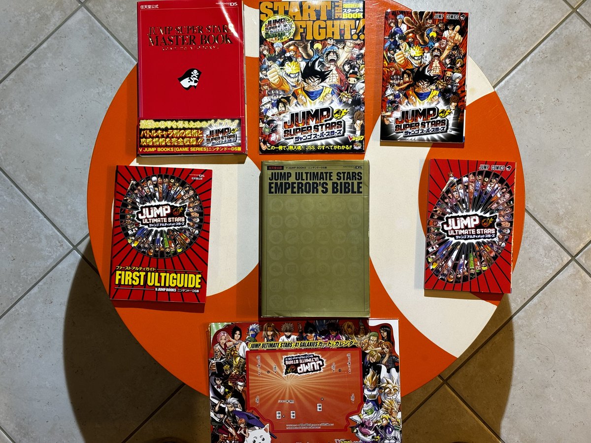 borymat's tweet photo. Encore quelques #Vジャンプ #攻略本 #ガイドブック #VJump #StrategyBook #GuideBook
Avec #ジャンプスーパースター #JumpSuperStars et
#ジャンプアルティメットスターズ #JumpUltimateStars https://t.co/JiCXETA81K