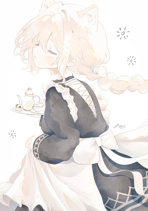 めいどさん…! 