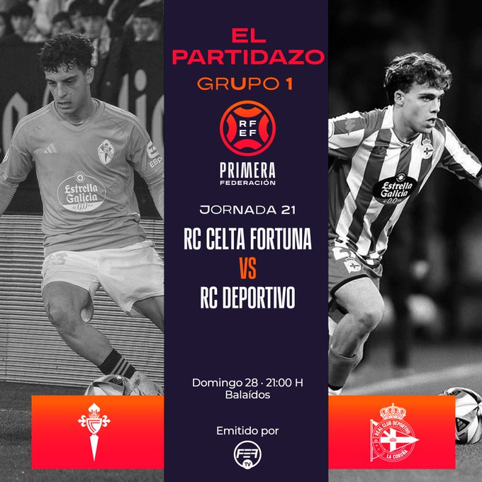   2023-2024 | 21º Jornada | Celta B   1  - 2 RC Deportivo da Coruña  GE7EU2bXYAAFC6-?format=jpg&name=small