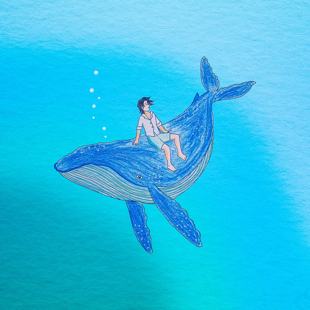 ZTBASTIAN's tweet photo. N. 76 #100daysofwhales “The Boy of Whales” 🐳 #whale #illustration #artwork #drawing https://t.co/AtJMEBSB1T