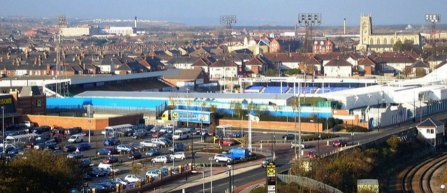 HARTLEPOOL UNITED FC
<a href="/Official_HUFC/">Hartlepool United FC</a> 
Victoria Park has been their home since 1908 , when it took over the ground from West Hartlepool RFC who had bought the ground in 1886 and went bust in 1908.
The record attendance is 17,264 vs #MUFC in 1957.
Present capacity is 7,856