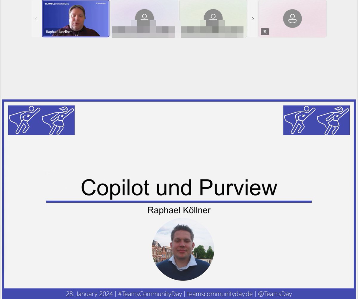 Tomislav Karafilov (@tkarafilov) on Twitter photo Raphael legt los... teamscommunityday.de #TeamsCommunityDay 2024 #MicrosoftPurview #MicrosoftCopilot <a href="/Ra_Koellner/">Raphael Koellner #Copilot</a> <a href="/TeamsDay/">TeamsCommunityDay</a> Raphael legt los... teamscommunityday.de #TeamsCommunityDay 2024 #MicrosoftPurview #MicrosoftCopilot <a href="/Ra_Koellner/">Raphael Koellner #Copilot</a> <a href="/TeamsDay/">TeamsCommunityDay</a>