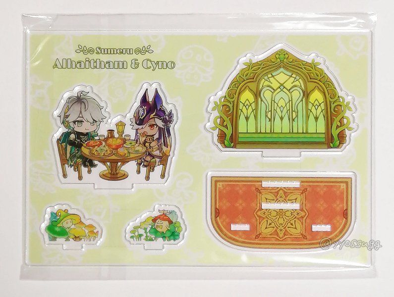 アルセノのあれ、アクリルジオラマになった✨☺️✨