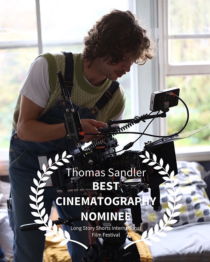 Thomas Sandler nominated for Best Cinematography at the Long Story Short International Film Festival <a href="/lssiff/">Long Story Shorts</a>!