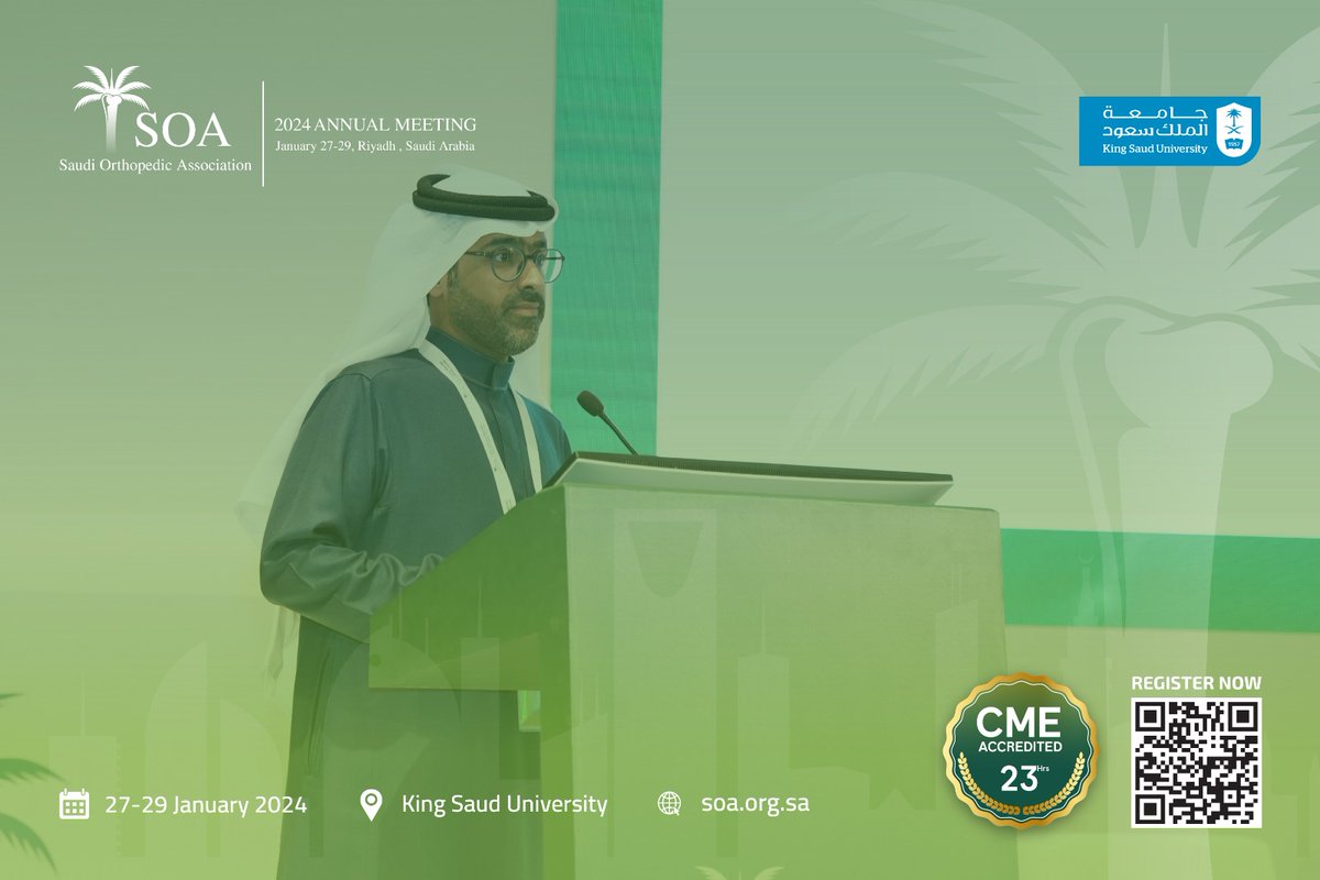 الجمعية السعودية لجراحة العظام SOA tweet media