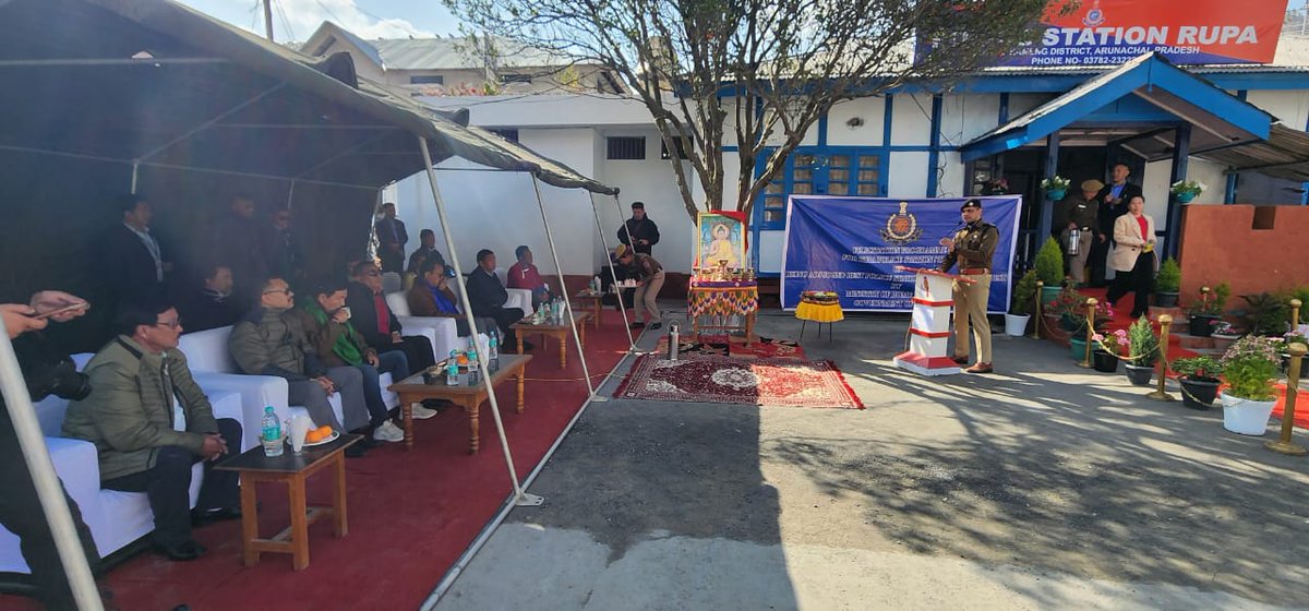 Delighted to join our Hon'ble Chief Minister, Shri <a href="/PemaKhanduBJP/">Pema Khandu པདྨ་མཁའ་འགྲོ་།</a> ji, in flagging off the 'Madad Vahini: Mobile Awareness Drive Against Drugs' initiative today at Rupa, West Kameng.

This is a momentous occasion for our State, as we continue to strive towards a drug-free society