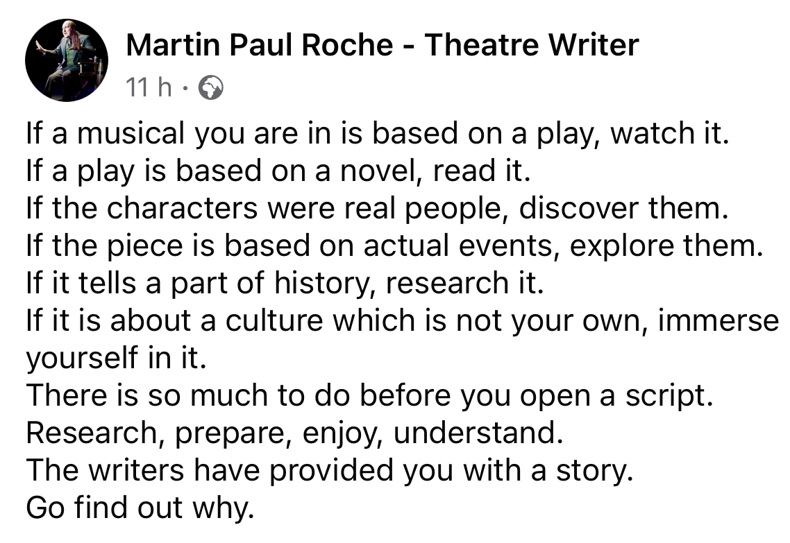 Martin Paul Roche (@rochethewriter) on Twitter photo 