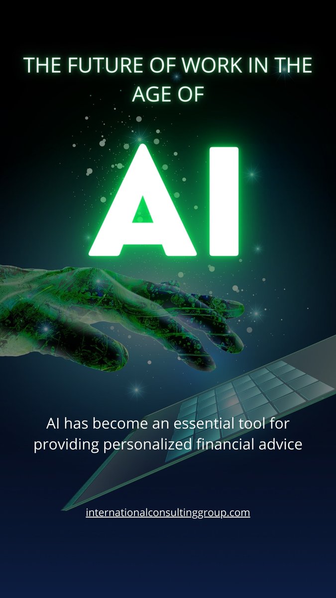 ICIUIO's tweet photo. AI has become an essential tool for providing personalized financial advice, identifying patterns in the markets and managing portfolios more efficiently.

We can help you strengthen your financial relationship with AI!

 Follow us to give you strategies! https://t.co/RkeNOpMKYg