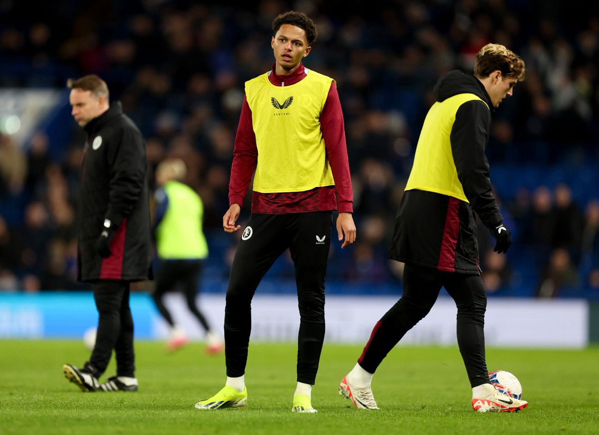 Good to be back around it after a few months out 🙌🏽💜 #AVFC