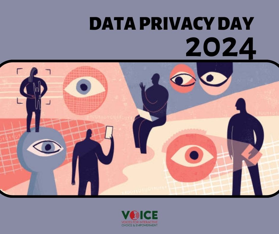 VOICE_Updates's tweet photo. Voice Observes International Privacy Day
VOICE,a human-rights based research and advocacy organization,observed International Privacy Day on 28 January 2024 and expressed concerns over the right to privacy and data protection in the emerging digital world dominated by technology. https://t.co/yrB3flv677