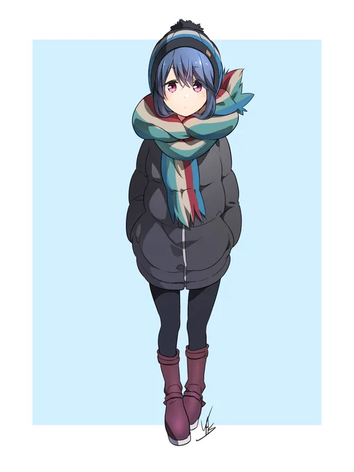 早いけどおやすみ〜#おやすみ過去絵 #ゆるキャン 