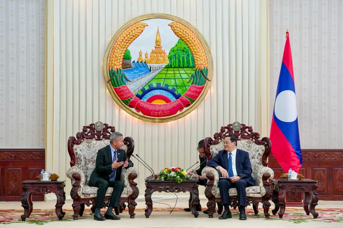 Honoured to call on Laos Prime Minister Sonexay Siphandone, an old friend of Singapore. We had a good discussion on charting deeper areas of bilateral cooperation, as well as the opportunities for Laos arising from the technological revolution. I conveyed President Tharman & PM…