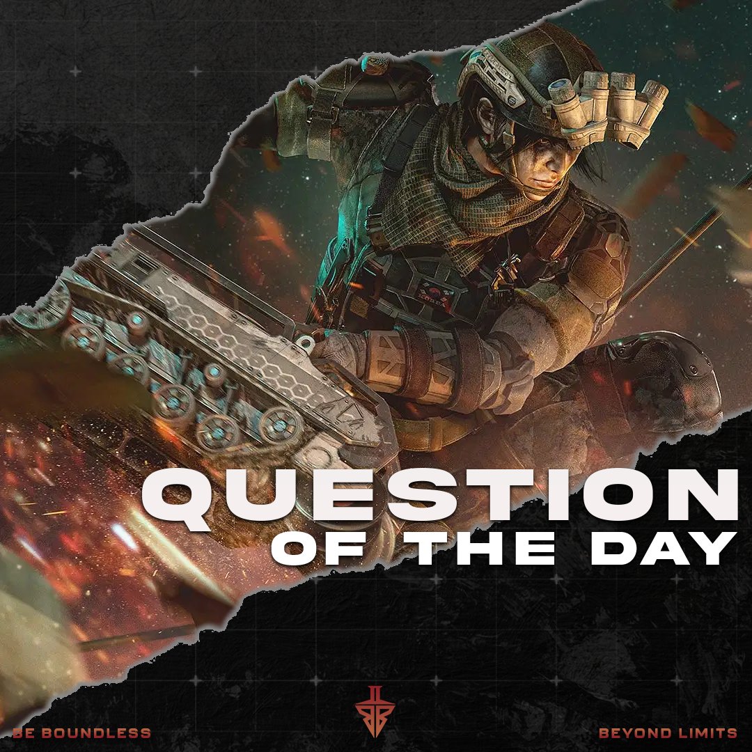 GGBoundless's tweet image. [Boundless Question of the Day]

Who's your main operator in Rainbow Six Siege, and why?

#Rainbow6 #BeBoundless #BeyondLimits