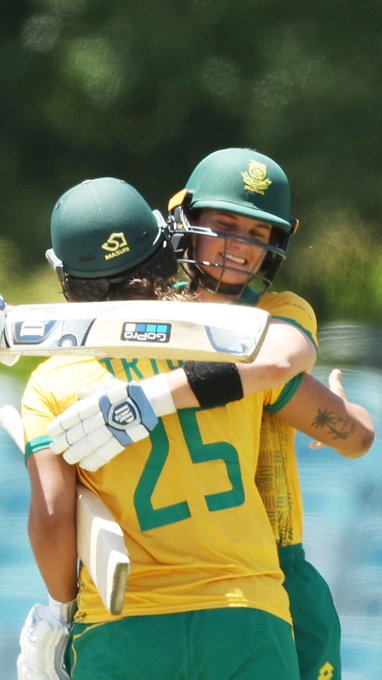  Laura Wolvaardt is hoping there are many more wins over Australia to come 🗣 📹 Credits: Twitter/cricketcomau