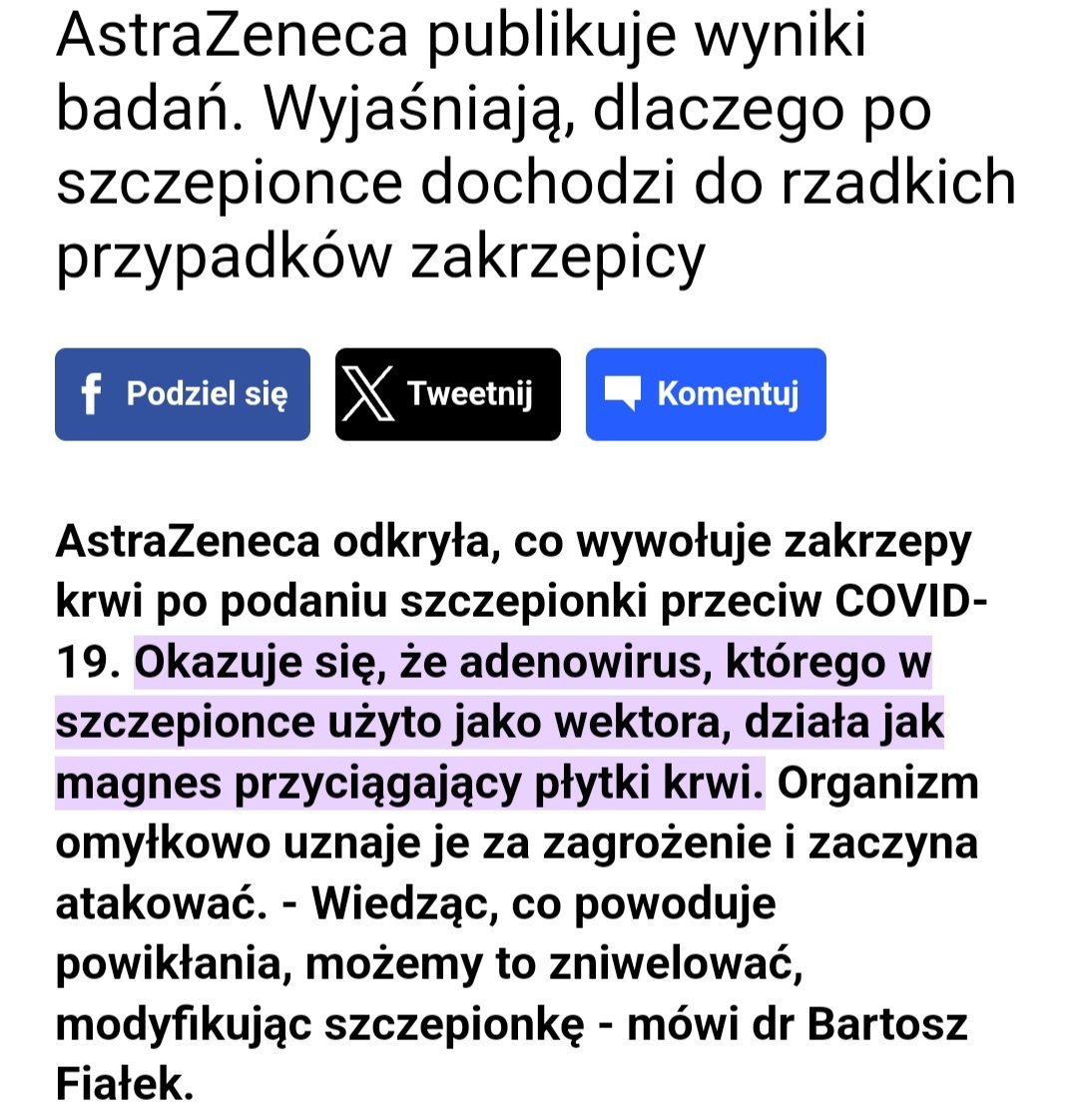 ☝️Te szczepienia to nie był żaden eksperyment, ale dopiero jak go zrobiliśmy, to się dowiedzieliśmy, że mamy problem.🤡