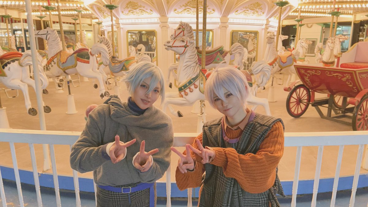 ctm_26's tweet photo. 昨日はコス初めで壮五ｸｭしてきました🌱最高環くんと最高ロケーションで撮影できてﾎﾞｶｧ幸せです！🥹🩵💜 https://t.co/ogGfoNr8Cl