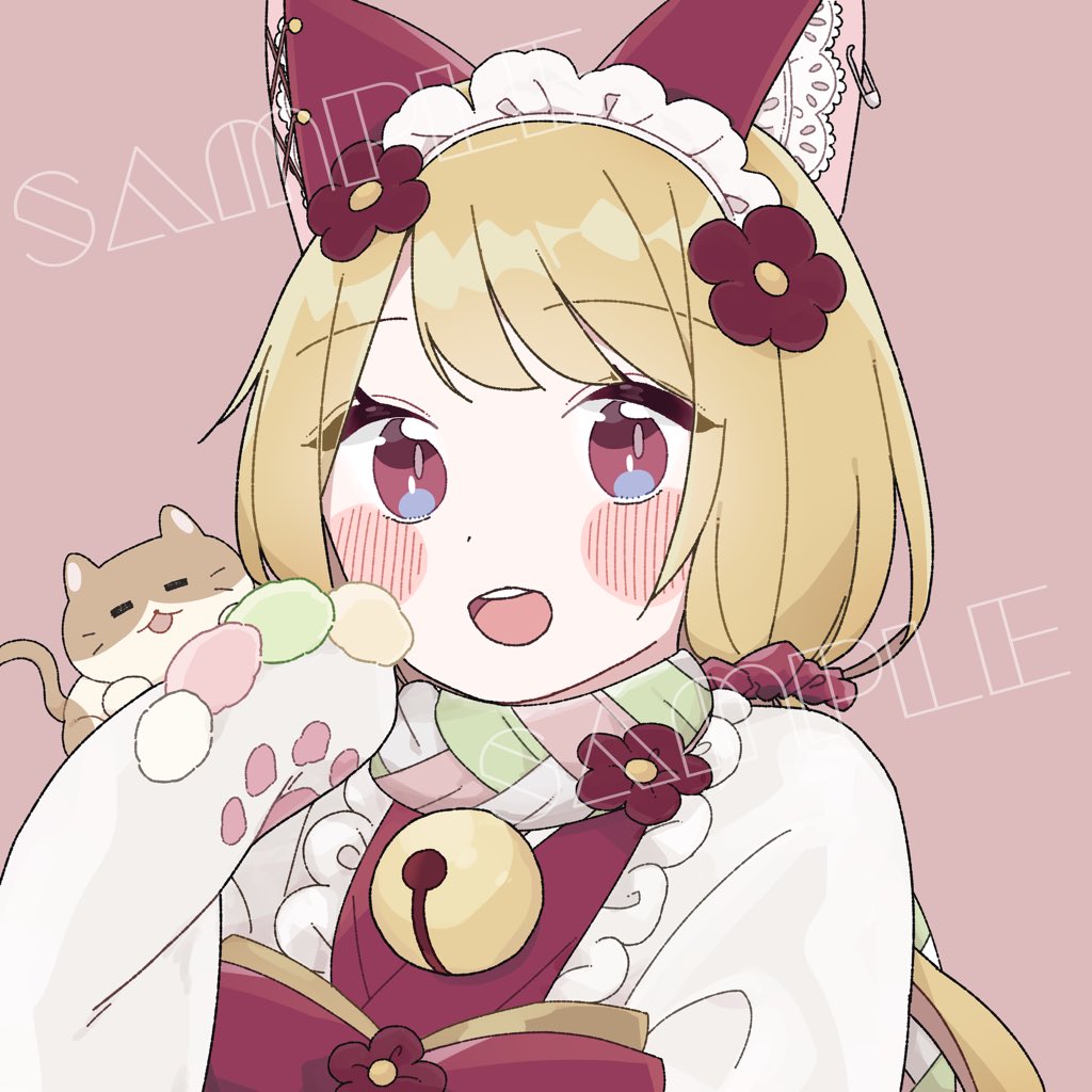 「【お仕事報告】アイコンイラストを制作させていただきました!依頼者様のオリキャラち」|毬那🌸LINE着せかえ発売のイラスト