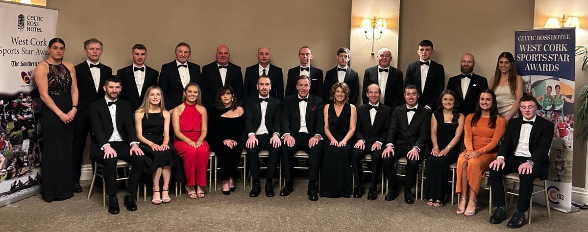 The class of 2023, take a bow.
The biggest ever West Cork Sports Star Awards was one to remember - and highlighted again why these awards are the best around. 
West Cork is out on its own in terms of sport. 👏