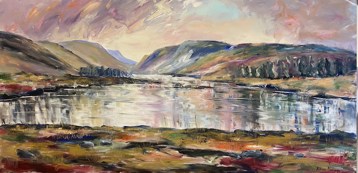 AdrianMargeyArt's tweet image. 🎨 Some of my favourite spots in #Donegal (#Downings, #Glenveagh, #MarbleHill &amp;amp; #Shroove) captured on canvas for my solo exhibition at @ebringtonhotel #DerryCity this coming weekend Fri 2nd - Sun 4th Feb.