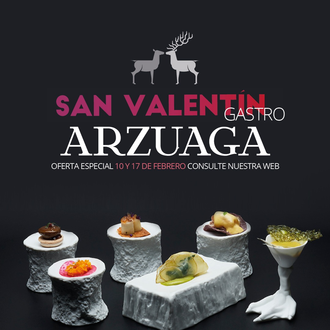 San Valentín Gastro en Arzuaga ⭐❤️ Info y reservas en hotelarzuaga.com 〰 #DescubreArzuaga