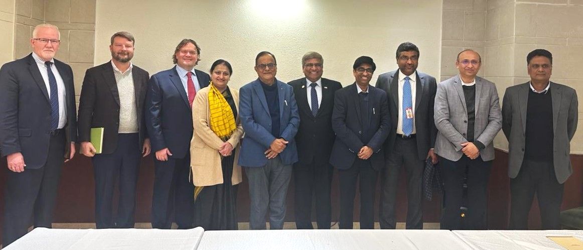 Principal Scientific Adviser, Govt. of India (@prinsciadvgoi) on Twitter photo NSF Director <a href="/DrPanch/">Dr. Sethuraman (Panch) Panchanathan</a> & colleagues from <a href="/USAndIndia/">U.S. Embassy India</a> joined PSA Prof. Ajay Kumar Sood, Scientific Secy. Dr. Parvinder Maini, Secy. (DST) Prof. <a href="/karandi65/">Abhay Karandikar</a>, Secy. (DBT) Dr. <a href="/rajesh_gokhale/">Rajesh Gokhale</a>, Secy. (MoE) Shri K. Sanjay Murthy & Secy. (MeitY) Shri S. Krishnan for a luncheon meeting. NSF Director <a href="/DrPanch/">Dr. Sethuraman (Panch) Panchanathan</a> & colleagues from <a href="/USAndIndia/">U.S. Embassy India</a> joined PSA Prof. Ajay Kumar Sood, Scientific Secy. Dr. Parvinder Maini, Secy. (DST) Prof. <a href="/karandi65/">Abhay Karandikar</a>, Secy. (DBT) Dr. <a href="/rajesh_gokhale/">Rajesh Gokhale</a>, Secy. (MoE) Shri K. Sanjay Murthy & Secy. (MeitY) Shri S. Krishnan for a luncheon meeting.