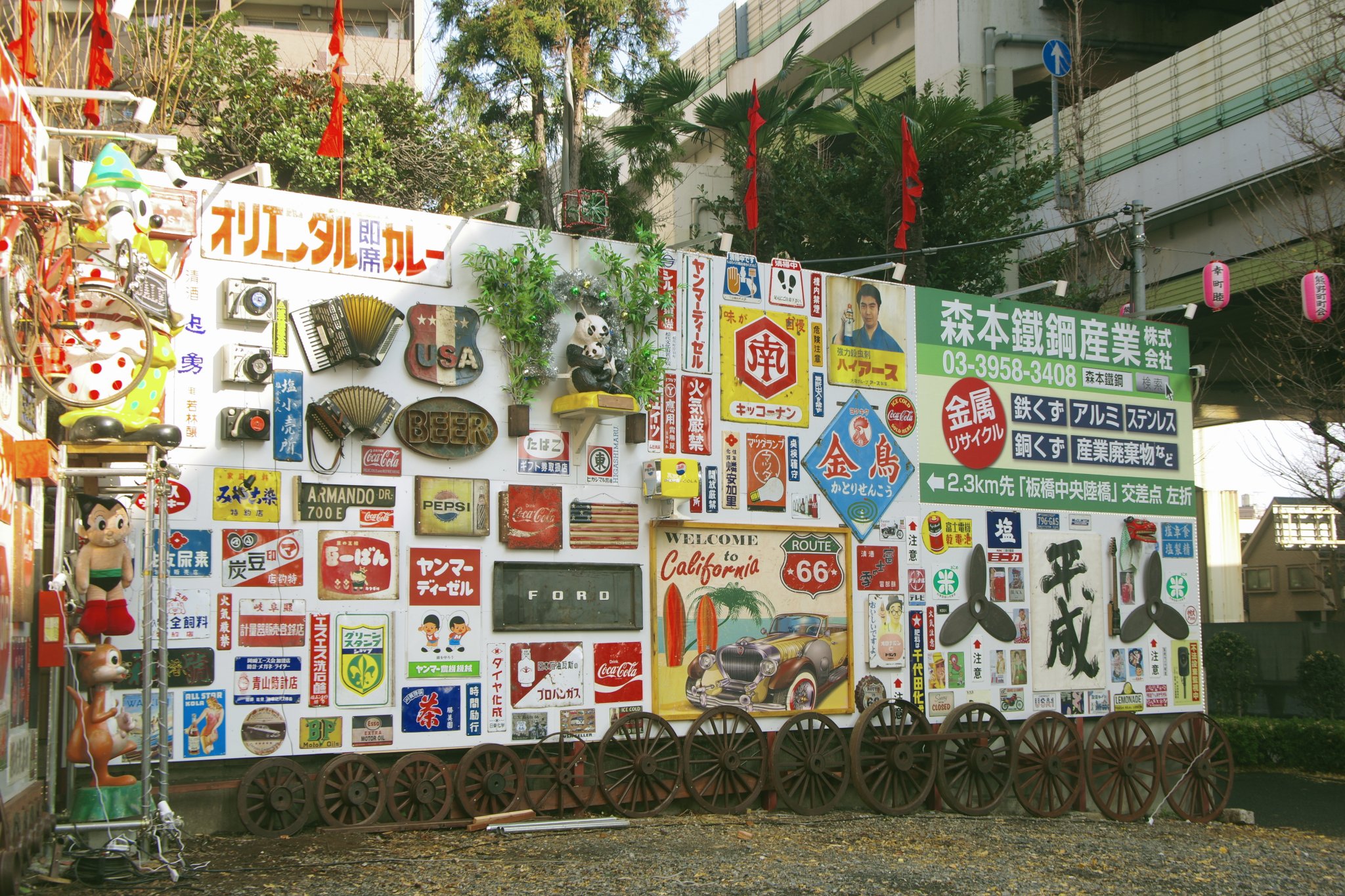 美の芸術品 フッカー化粧料 ホーロー看板 ▽撮影台左6 - メルカリ