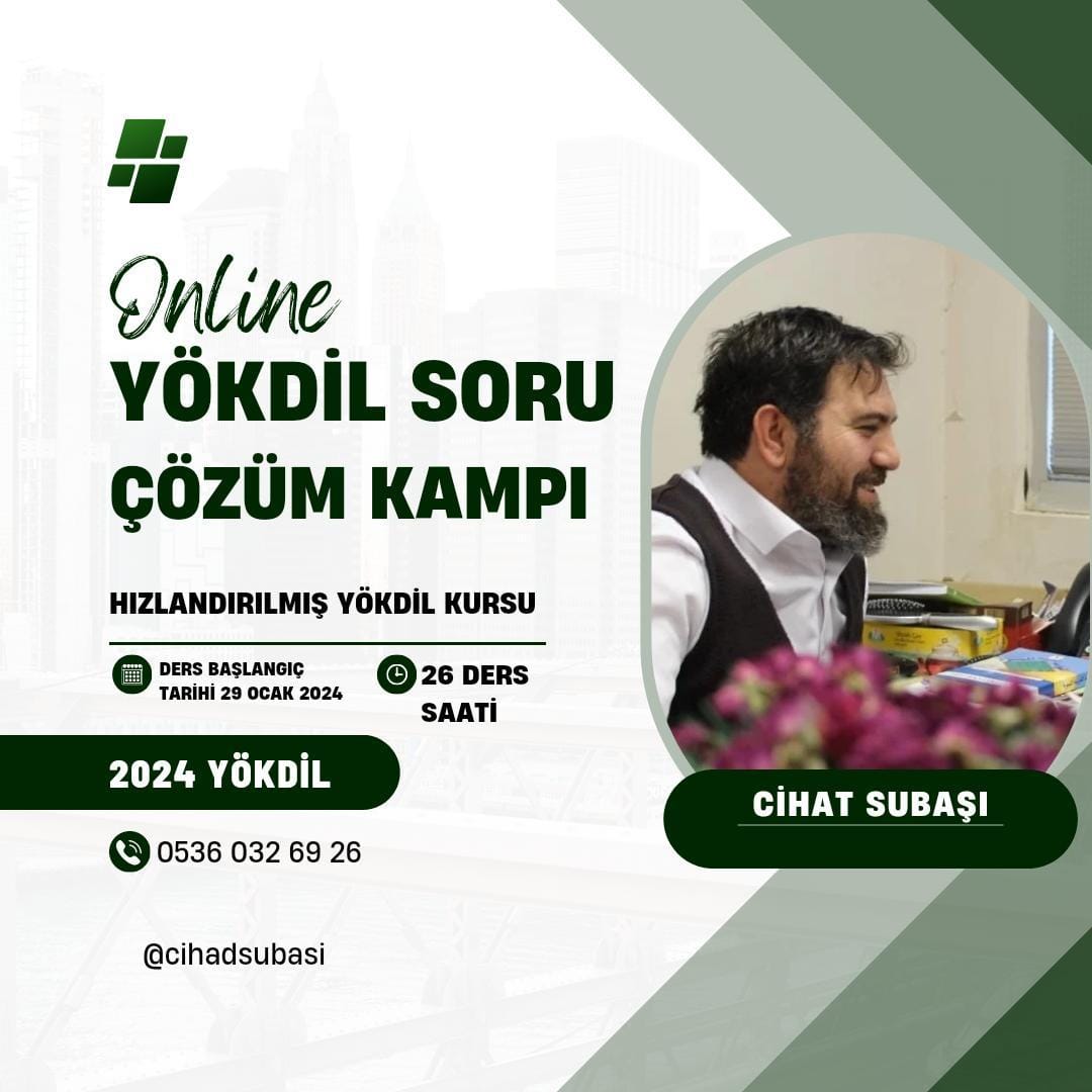 Pazartesi başlıyoruz... #ydsarapça #yökdil #arapça #ydskursu #arapçayökdil