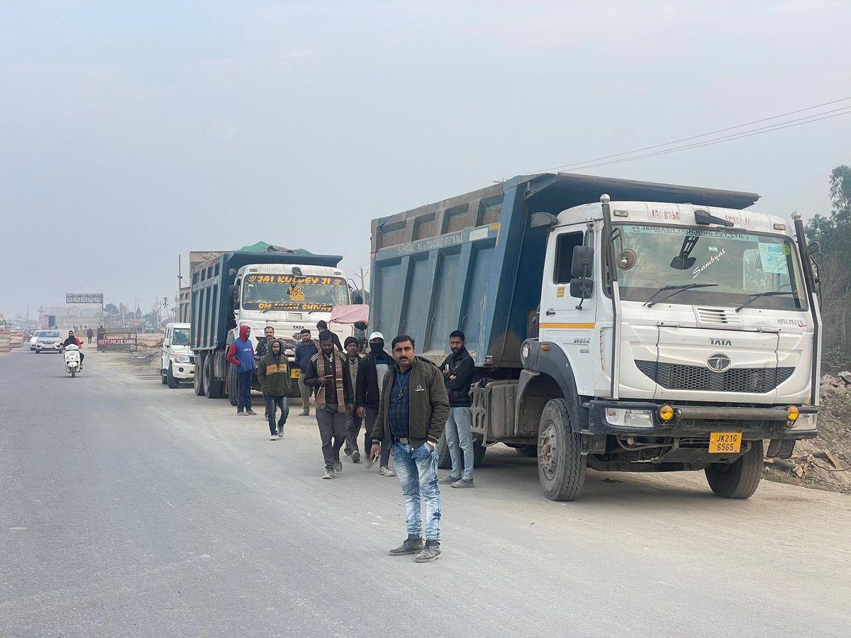 Geology & Mining Department, J&K (@geologyminingjk) on Twitter photo SAMBA: A total of 05 dumpers 02 tractors trollies seized and handed over to police till realisation of penalty today. 03 more vehicles were penalised for under billings.
<a href="/OfficeOfLGJandK/">Office of LG J&K</a>
<a href="/Divcomjammu/">Divisional Commissioner Jammu</a>
<a href="/dcsambaoffice/">Deputy Commissioner Samba</a> SAMBA: A total of 05 dumpers 02 tractors trollies seized and handed over to police till realisation of penalty today. 03 more vehicles were penalised for under billings.
<a href="/OfficeOfLGJandK/">Office of LG J&K</a>
<a href="/Divcomjammu/">Divisional Commissioner Jammu</a>
<a href="/dcsambaoffice/">Deputy Commissioner Samba</a>