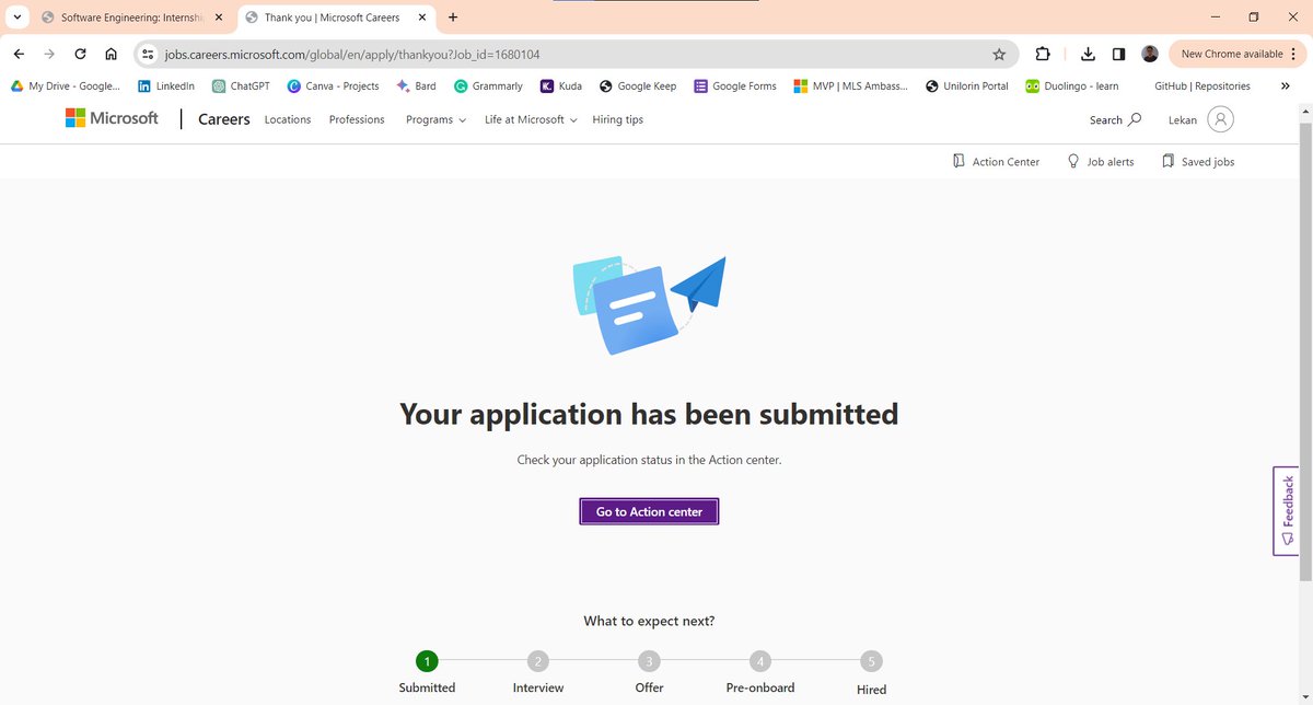 dev_leoo's tweet image. Hoping for the best! 🤞 #microsoftIntern #microsoft