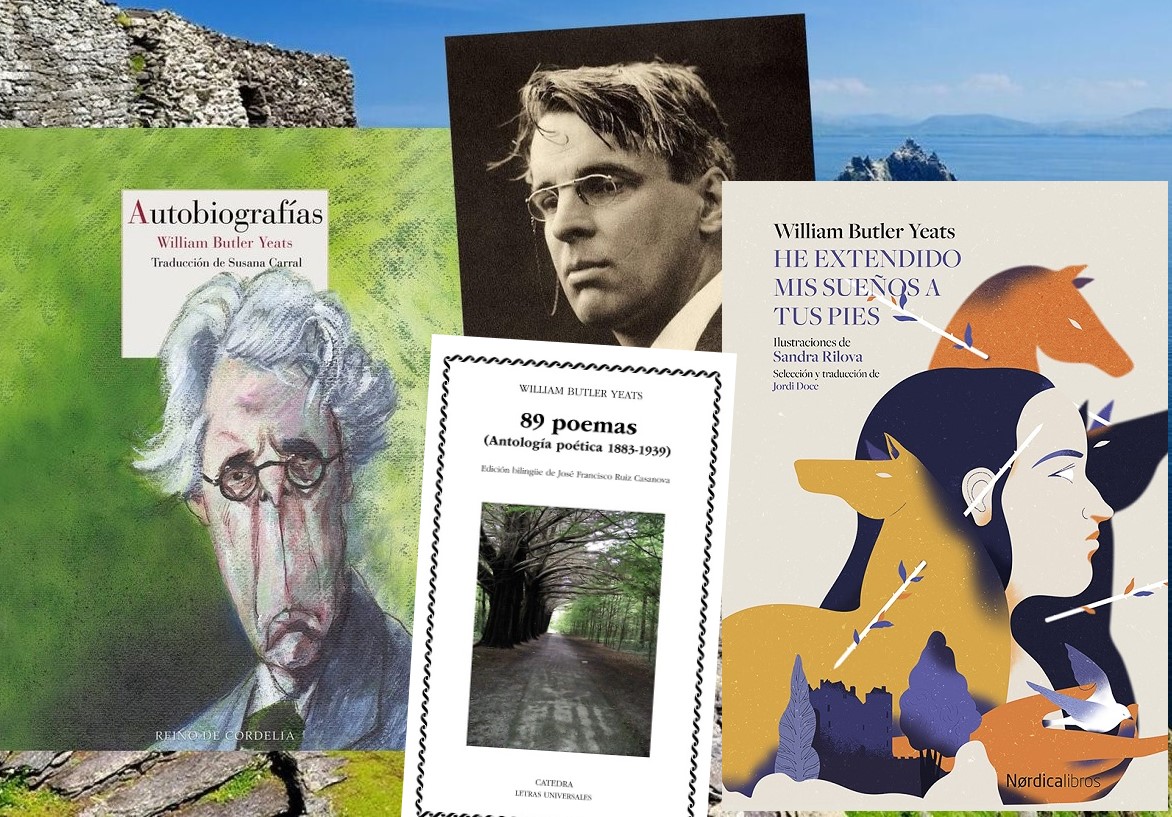 Un 28 de enero muere,
🖋️#WilliamButlerYeats (1865-1939)
Dramaturgo y torrencial poeta irlandés.
#PremioNobel de #Literatura en 1923
Tres sugerencias:
Sus famosos y esclarecedores textos autobiográficos,
una antología de su inabarcable #Poesía,
y un precioso libro ilustrado 👇