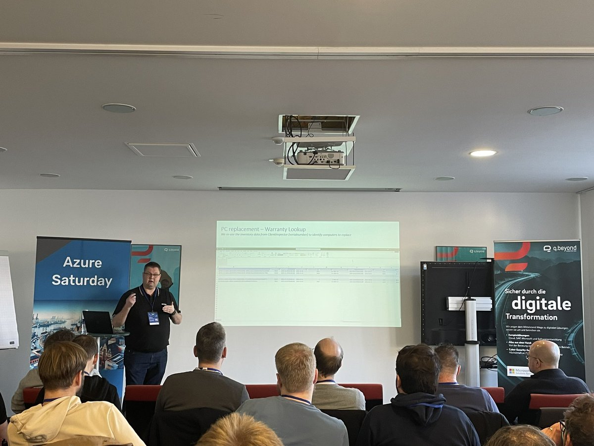 Thomas_Live's tweet image. On my way back home after a fantastic day at #AzureSaturday Hamburg. It was a great pleasure to share a session with @fabian_bader, meeting the local community, colleagues and familiar faces from the #AzureCommunity. Special thanks to everyone for organizing this great event!