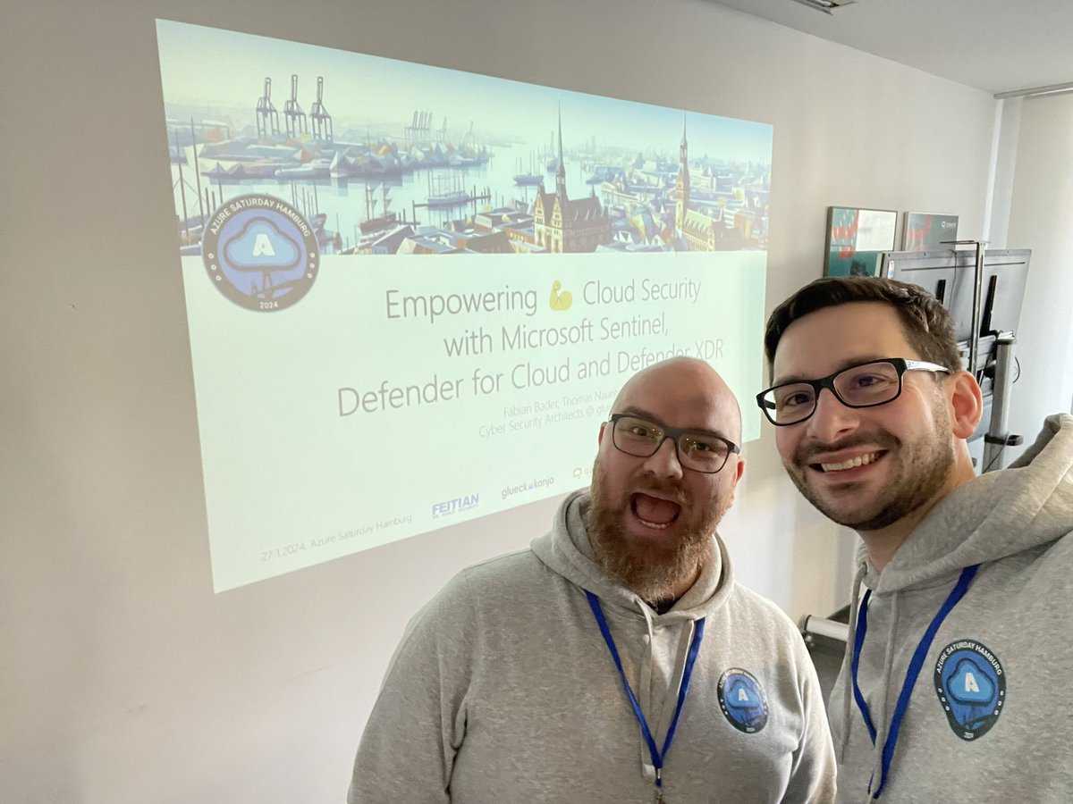 Thomas_Live's tweet image. On my way back home after a fantastic day at #AzureSaturday Hamburg. It was a great pleasure to share a session with @fabian_bader, meeting the local community, colleagues and familiar faces from the #AzureCommunity. Special thanks to everyone for organizing this great event!