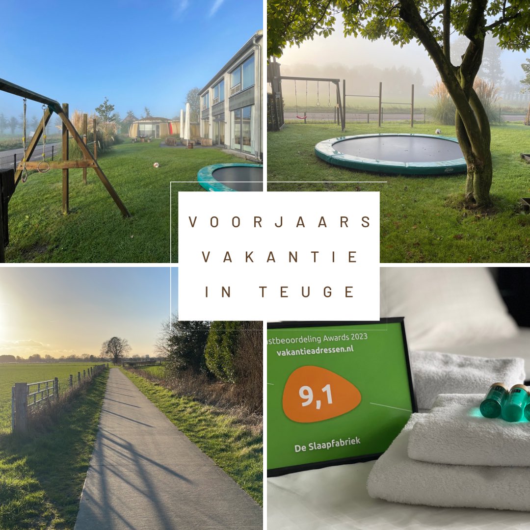 We hebben nog beschikbaarheid voor de voorjaarsvakantie 
deslaapfabriek.nl