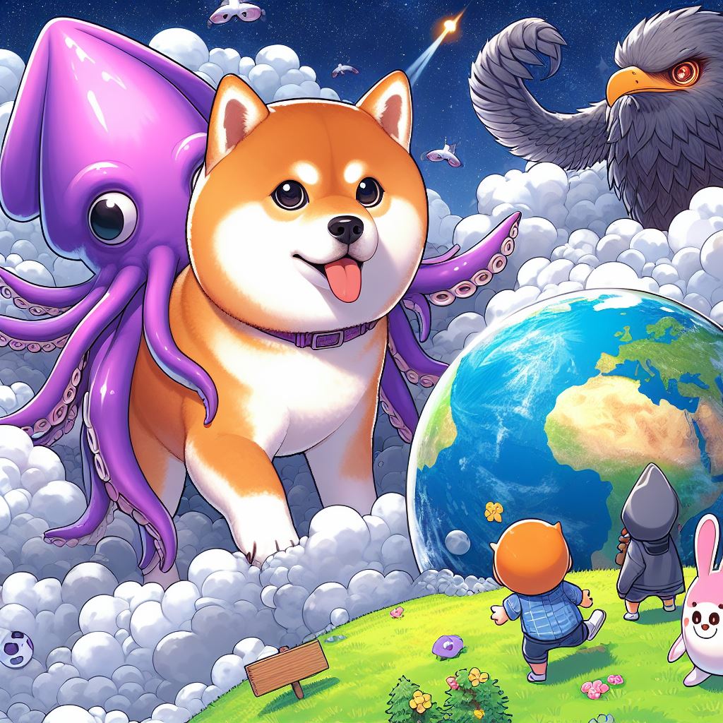 DazedD6's tweet image. #LETSFGO! #SquidGrow and @RyoshiL2