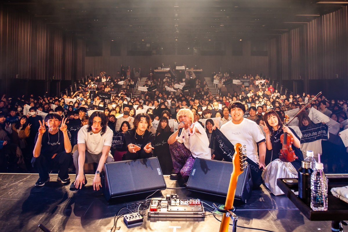 absolute_area_'s tweet photo. 1/28(日) Absolute area 
One Man Live2024 "Sing With You"
@日本橋三井ホール
お越し頂きありがとうございました‼️

#アブソ #absolutearea #SWY https://t.co/7cXGzUdYyA