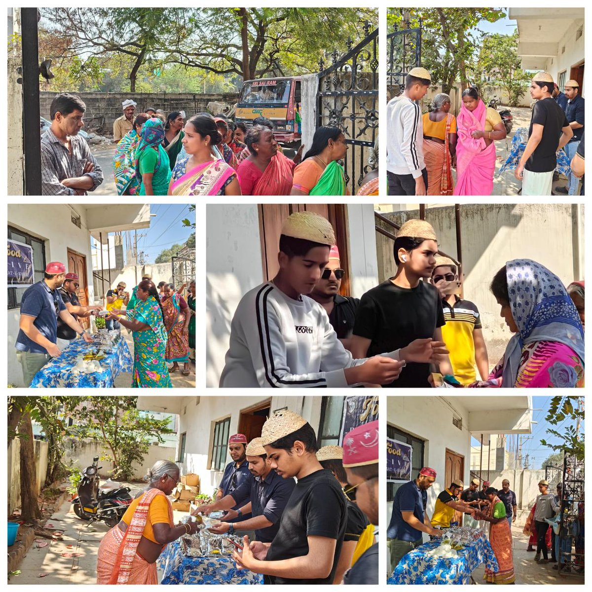 Majlis Khuddamul Ahmadiyya Secunderabad organized a successful food drive, distributing around 50 food packets.

 #CommunityService #AhmadiyyaMuslims #Secunderabad 🤝
#MKASecunderabad