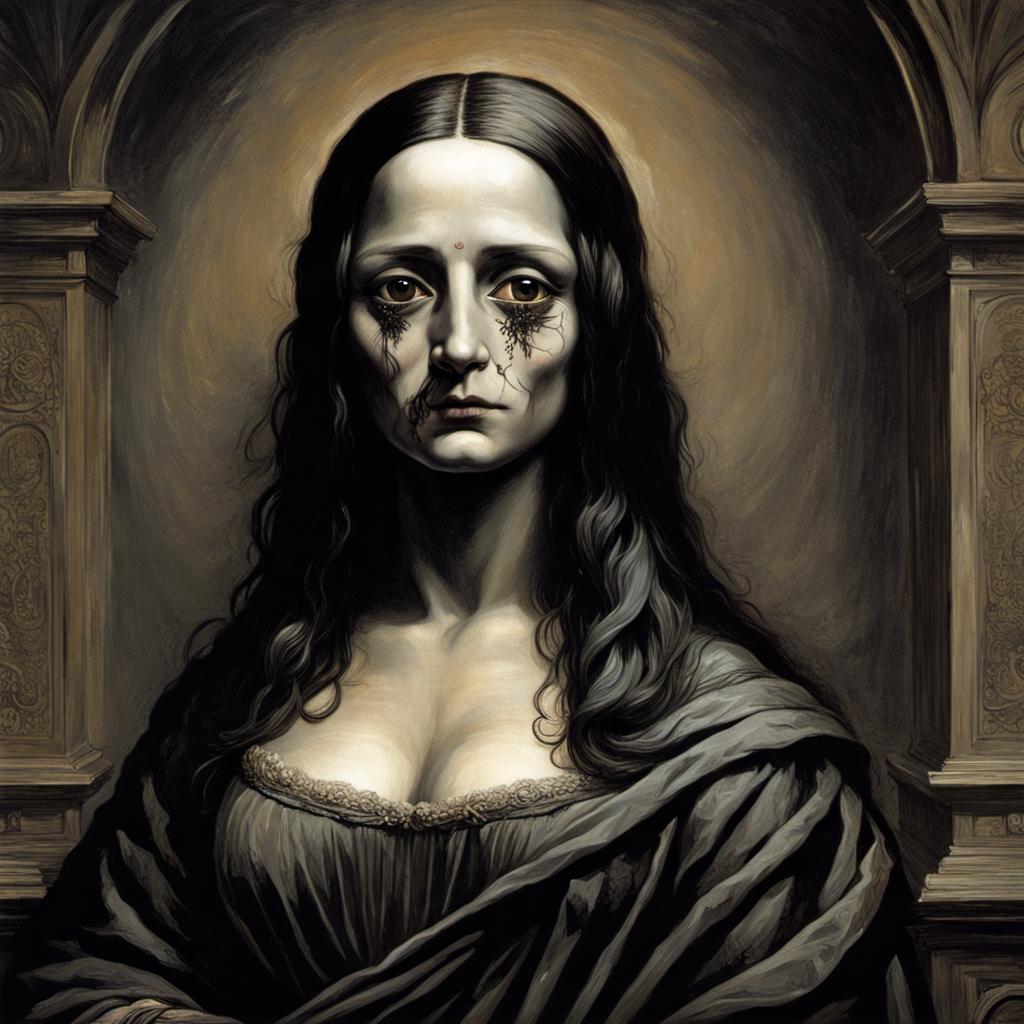 Guserukem3's tweet photo. Mona lisa https://t.co/Ps0XE20ryG