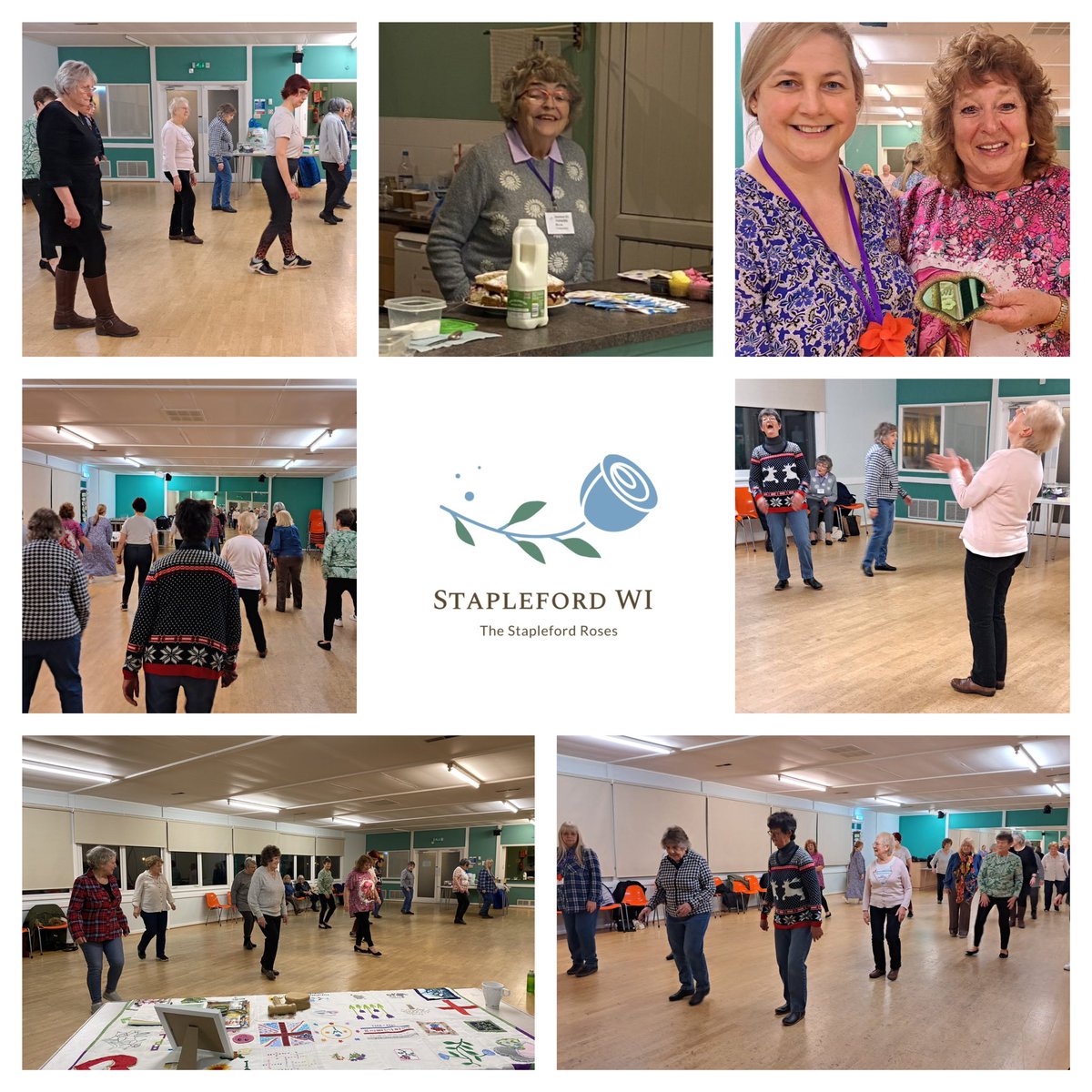 For our January meeting members enjoyed shaking off the festive calories with a line dancing class with Pauline. Lots of fun 😊💚🤍 @NottsFedWI