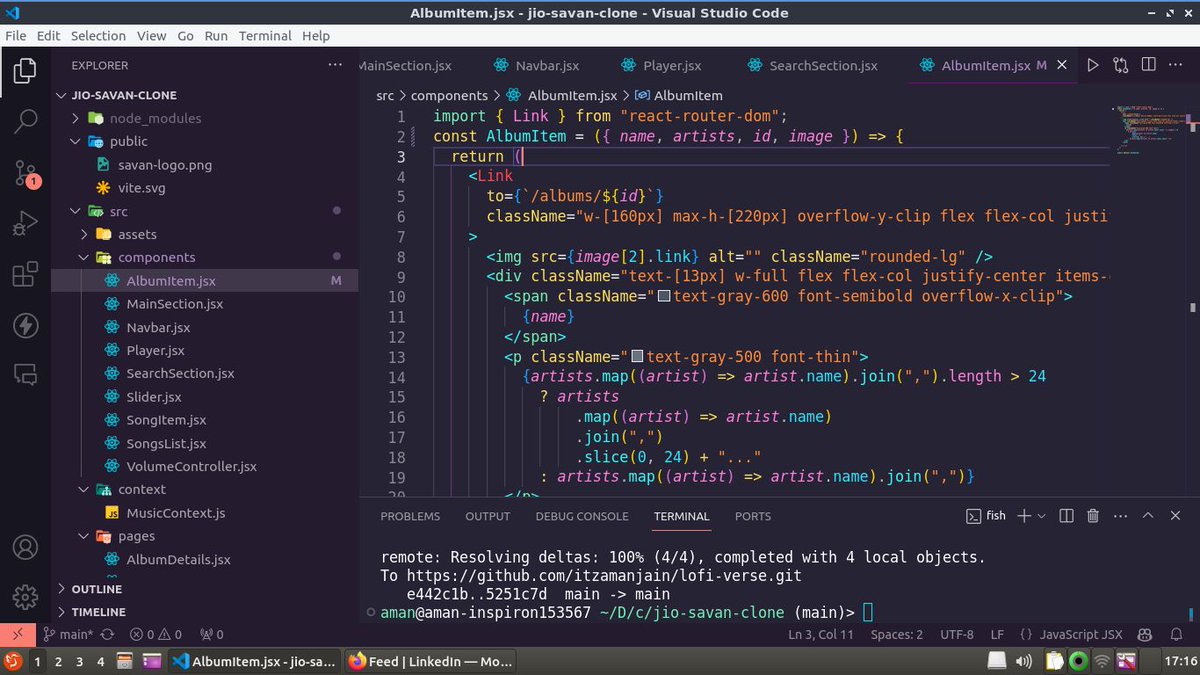 idevaman's tweet photo. 🎉 Here is Lofi-Verse, where I've upped my React Skills Explored JioSaavn API for smooth song handling. 🎵 Features: Play, navigate, download, search, pause! Check it live: [Lofi Verse](https://t.co/LDOuxz5PkR)  ! 🙌 #ReactJS #APIHandling #LofiMusic
#developers https://t.co/u1UdkBrnnp