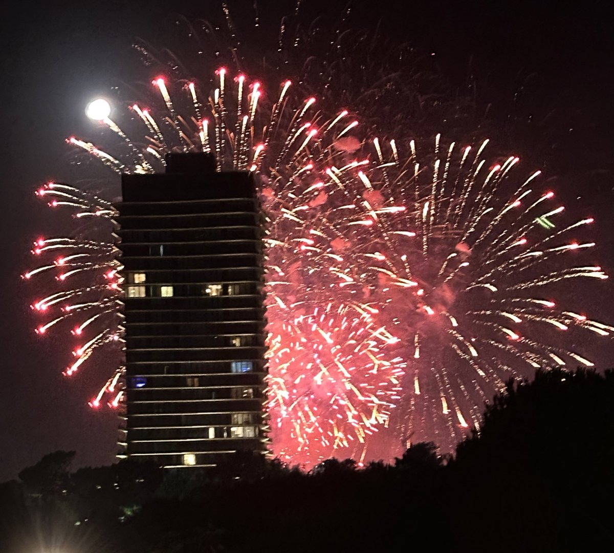 Anoche 🎆 en Punta del Este
