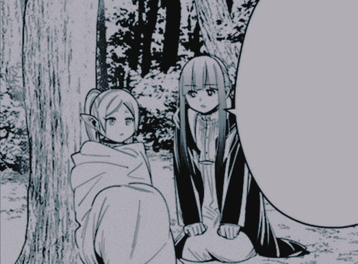 Even Frieren-sama is up early. . . This is worthy notice.