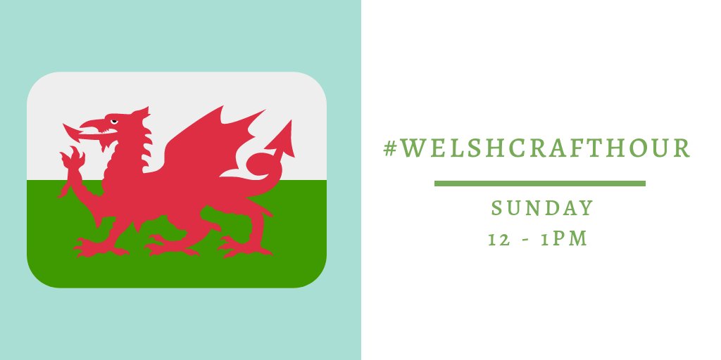 Prynhawn da! Good afternoon! Welcome to #WelshCraftHour Is it sunny where you are? I'm glad to see some sun today ☀️ What have the amazing artists and crafters of Wales been creating this week?