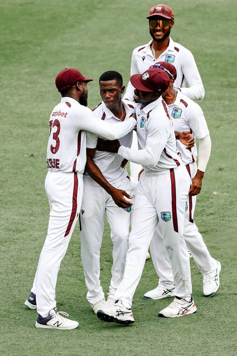 Bushra_Dilawar's tweet photo. LONG LIVE, TEST CRICKET! 

The West Indies needed this. World cricket needed this. 

27 years later, the Men in Maroon have once again defeated Australia in Australia.

Take a bow, Shamar Joseph.

#AUSvsWI https://t.co/21SWsHdpDn