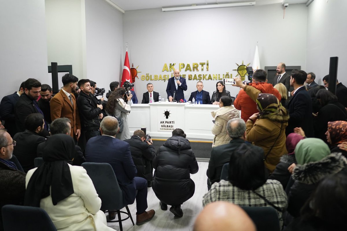 Ankara’mızı; hizmetle, icraatle, gönül belediyeciliğiyle buluşturmak için tüm teşkilatlarımızla çalışmaya hazırız, kararlıyız. #YenidenAnkara

📍AK Parti Gölbaşı İlçe Başkanlığı