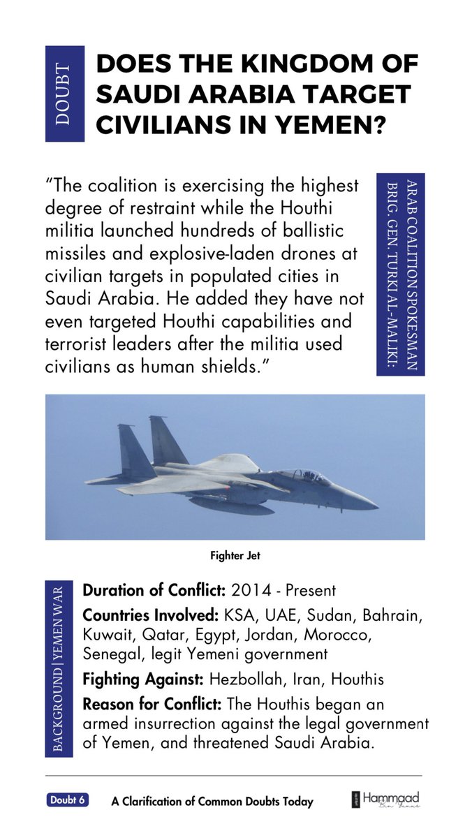 Are The Saudis Indiscriminately Bombing Civilians In Yemen? 
Let not the media fool you…