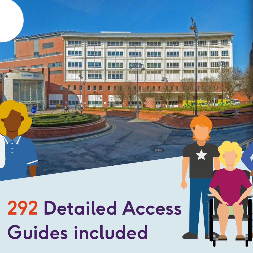 We are dedicated to making our hospitals more accessible for everyone. Our accessibility guides can assist patients, visitors, and staff in planning their journey to and around our buildings. Access the guides on AccessAble’s website or their mobile app. accessable.co.uk/leeds-teaching…