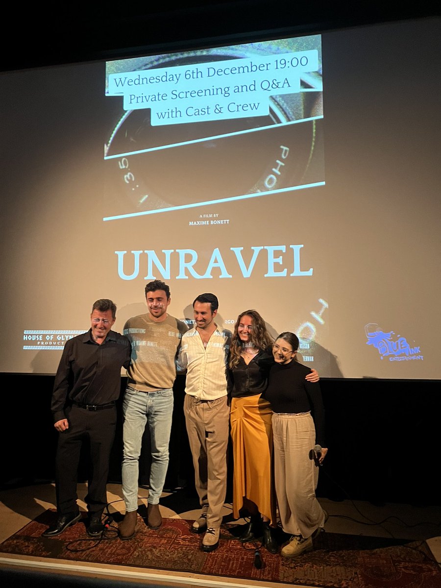 Trying to understand X a bit more this year 😅. So here’s sharing my short film UNRAVEL’s successful private screening last month. No empty seats and amazing reception from the audience 💜

#shortFilmUK #MentalHealthAwareness #femaleDirector #femaleWriter #firstTimeFilmaker