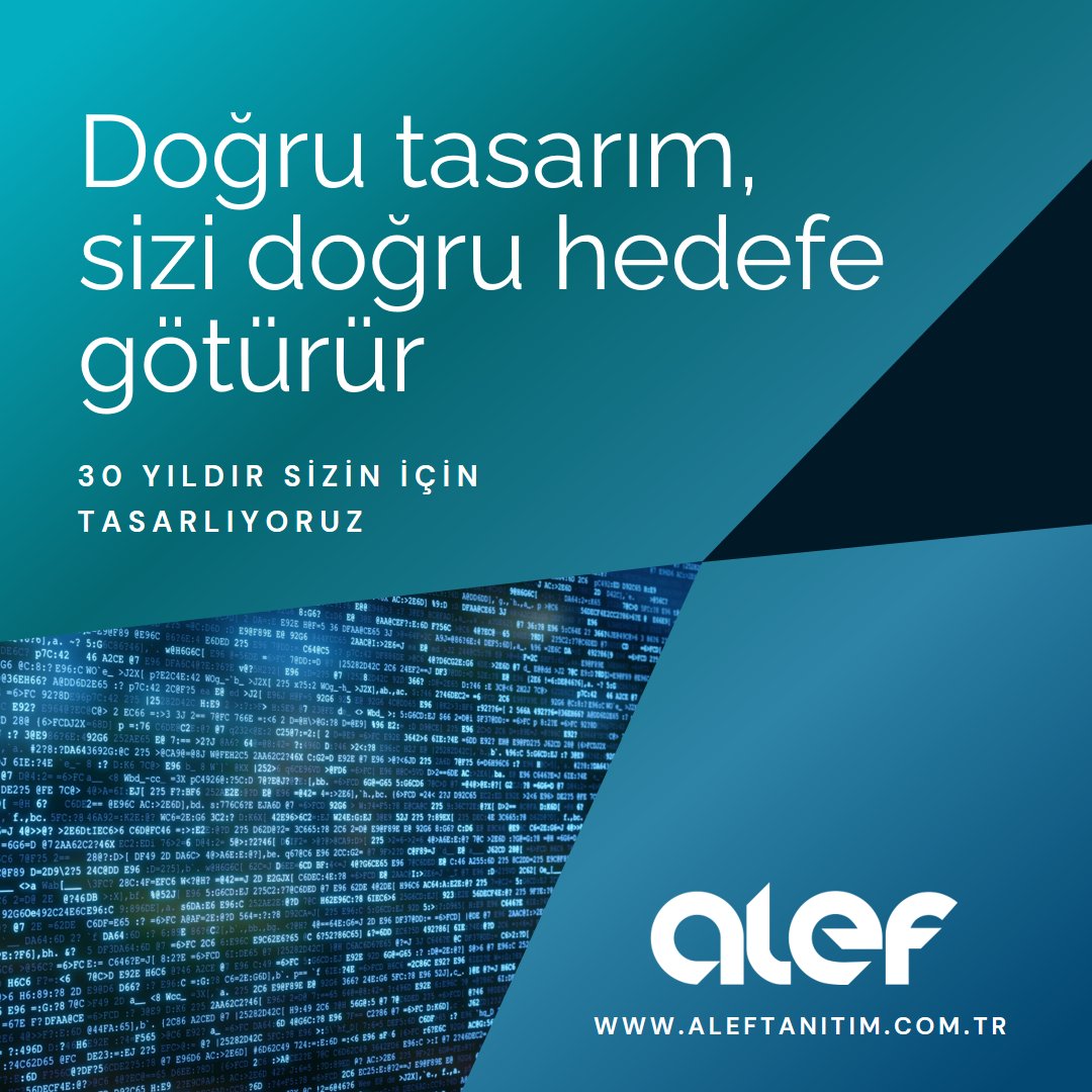 30 yılı aşkındır müşterilerimiz için en doğru tasarımları üretiyoruz. Siz de işlerimizi görmek için web sitemizi ziyaret edin, en doğru tasarım hizmetine en iyi fiyatlarla ulaşın.

aleftanitim.com.tr

#grafik tasarım #art #reklamajansı #sanat #broşür #katalog #Webdesign